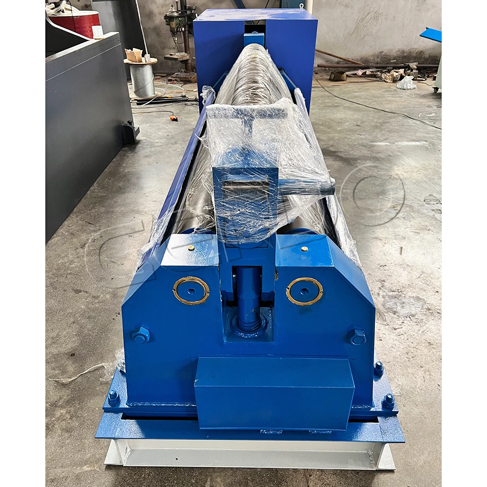 2025 Iron Sheet Bender Metal Sheet Mechanical Rolling Machine 3 Roller Steel Plate Bending Machine for Sale