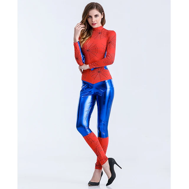 High Quality Low Price Party Halloween Hot Sell Cosplay Women Spiderman  Jumpsuit Costume - Buy Halloween Cosplay Dress Up Costume Spider-man,Party  Halloween Hot Sell Cosplay Spiderman,Cosplay Costume For Halloween Product  on 