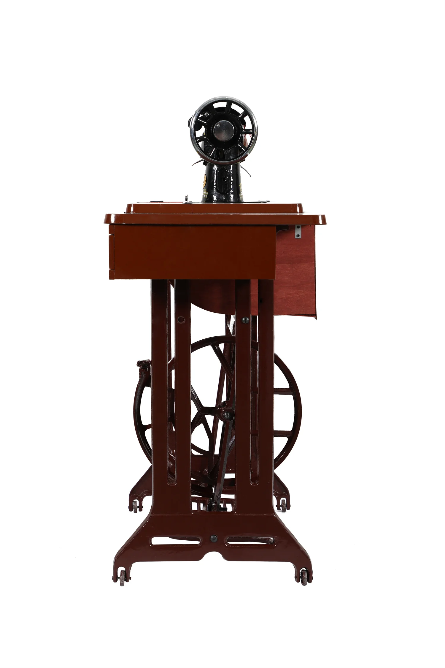 Household Sewing Machine JA2-1 Wth Foot Pedal 3 Drawer Table Cast Iron Stand
