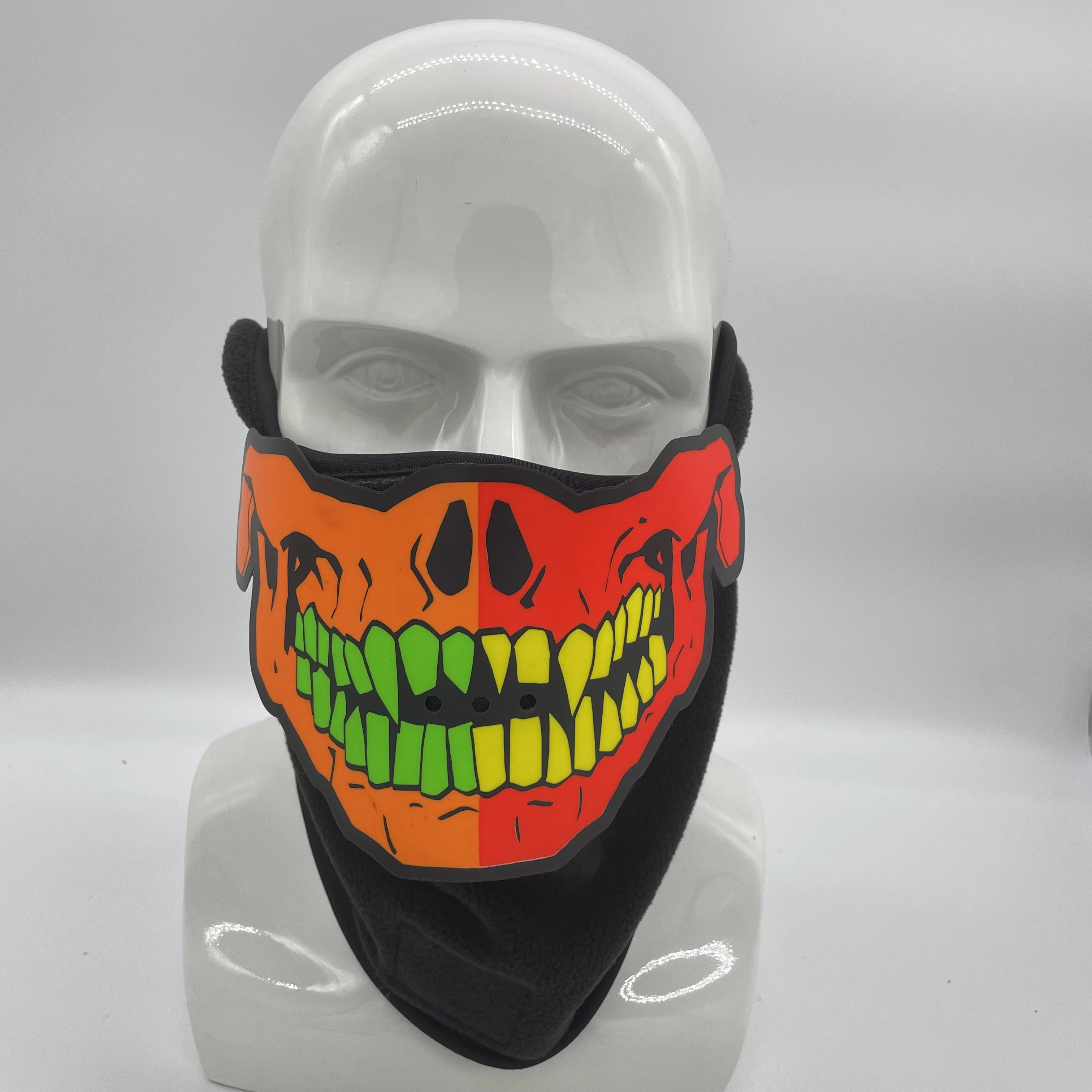 Wholesale LED Light Up Mask Subzero Sound Reactive Cyberpunk Edc Rave Festival Halloween Glow Horror Face From m.alibaba.com