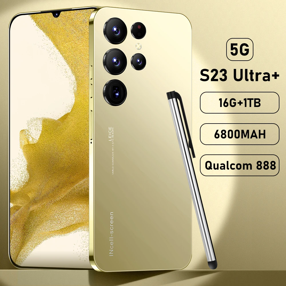 Wholesale Самый дешевый китайский оригинальный смартфон S23 Ultra 5G с  Полноразмерным экраном 5,8 дюйма, мобильный телефон с большой батареей 5000  мАч From m.alibaba.com