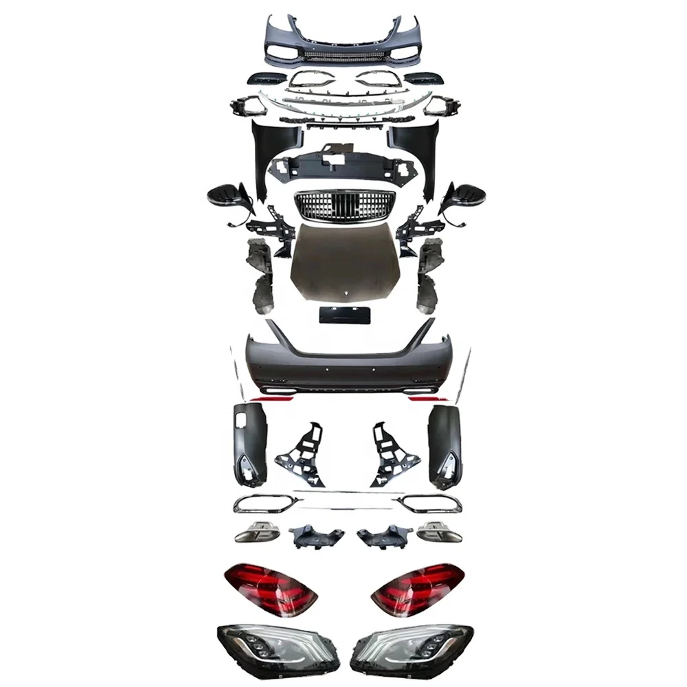 Prefect Automotive accessories performance for Mercedes Benz S Class w221 2008-2013 Upgrade to W222 Maybach S63 S65 body kit 999078