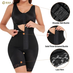 Full Body Shaper Hot Selling Slimming Shapewear Post Surgery Postpartum Belly Wrap Tummy Control Butt Lifter Faja Women's Corset