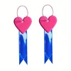 Pink love + blue streamer