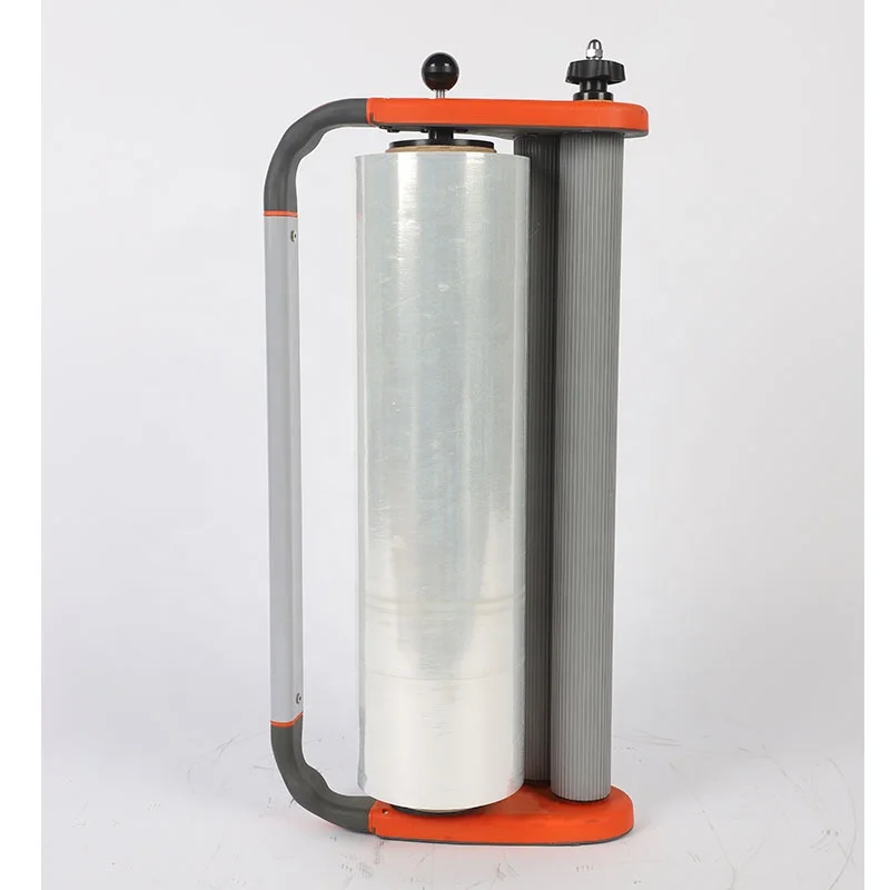 Easy-to-Operate Manual Stretch Wrapping Machine Hand Tools Dispenser for Stretch Film for Paper Packaging