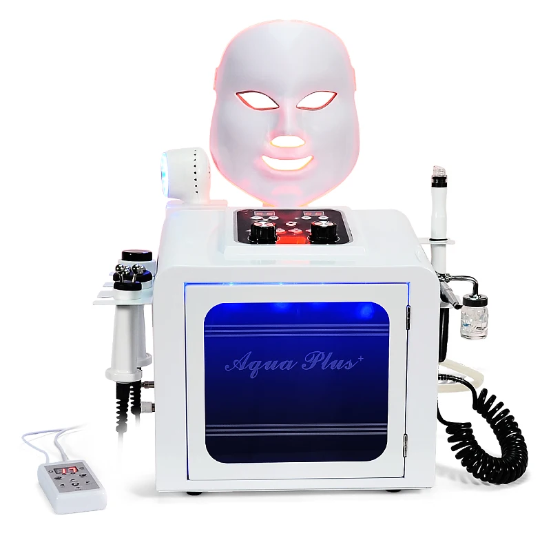 8 in 1 Small Bubble Hydro Dermabrasion Machine Facial Aqua Peeling Facial Machine Oxygen Jet Hydra Beauty Machine
