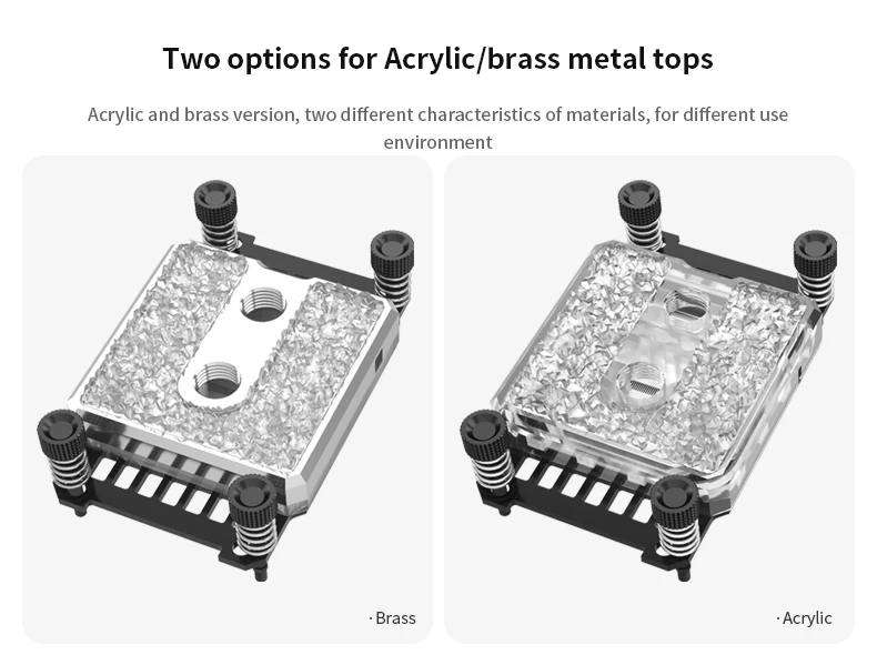 Barrow Cpu Block For Amd Platform Icicle Series Jetting Type Micro ...