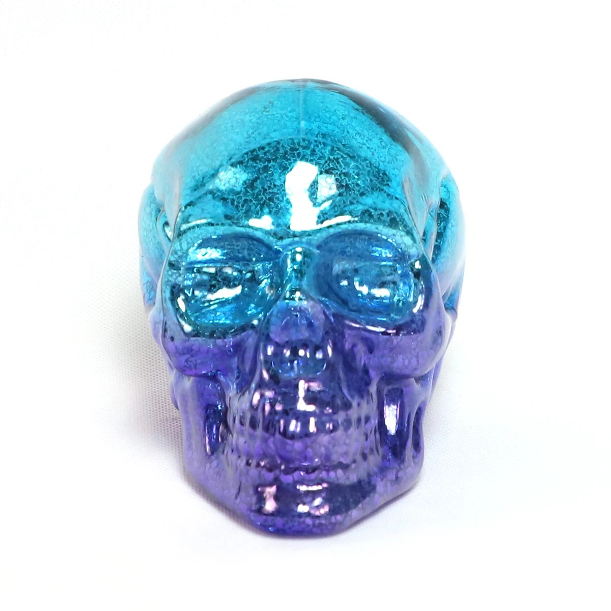 Halloween Home Decor Light Up Skull LED Light Glass Table Decorations