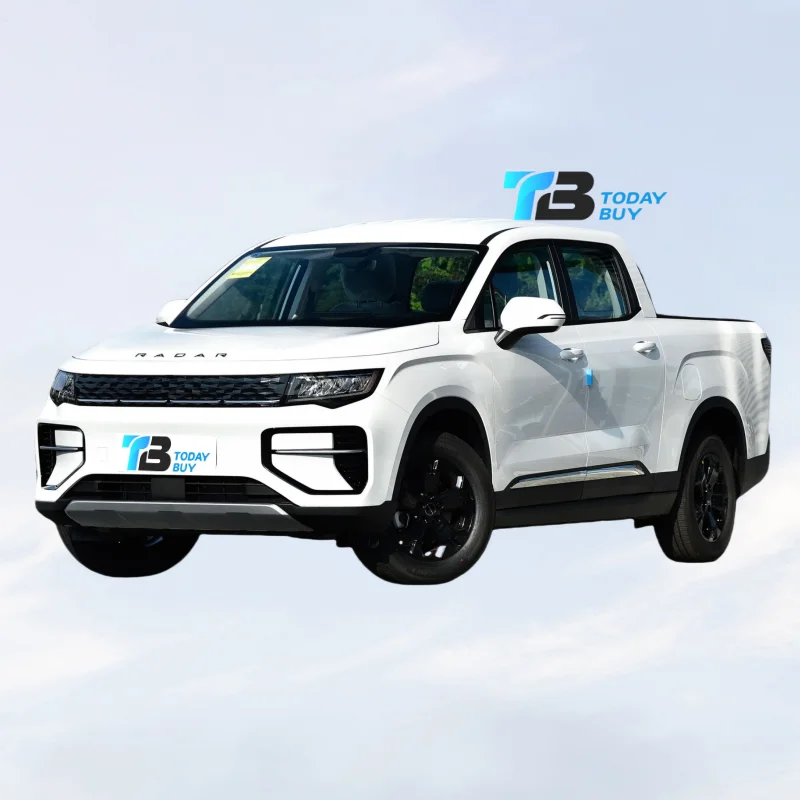 2024 China Cheap Pickup 4 Door 5 Seats Pure Electric 560km Long Range Super Power EV Cargo Pickup Truck