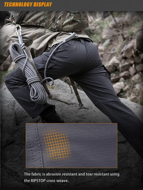 Summer Lightweight Trousers Mens Tactical Fishing Pants Outdoor Hiking  Nylon Quick Dry Cargo Pants Casual Work Trousers - AliExpress