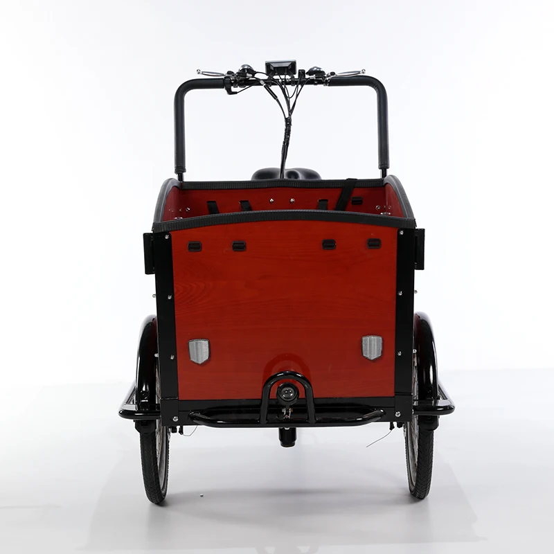 準備完了！送料込みの3輪前積載電動補助ファミリー貨物自転車