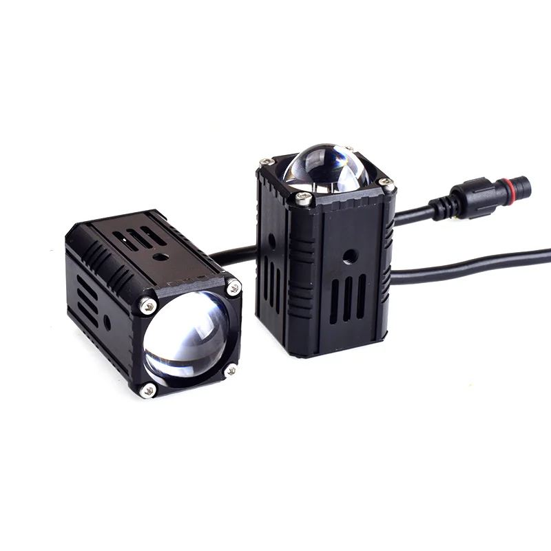 Senlo X1 Plus Motorcycle Lighting System Accessories Led Auxiliary Light h with Igh Low Beam Dual Color Mini Driving Light