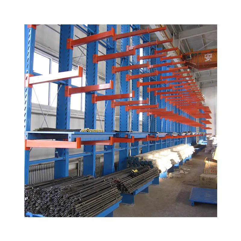 Double arms industrial cantilever racking cantilever racking pallet metal cantilever racking