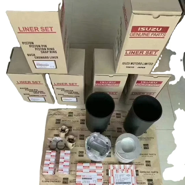 Forklift spare Parts Engine rebuild kit liner kit (piston+ring+liner) for  XINCHAI C490BPG sale