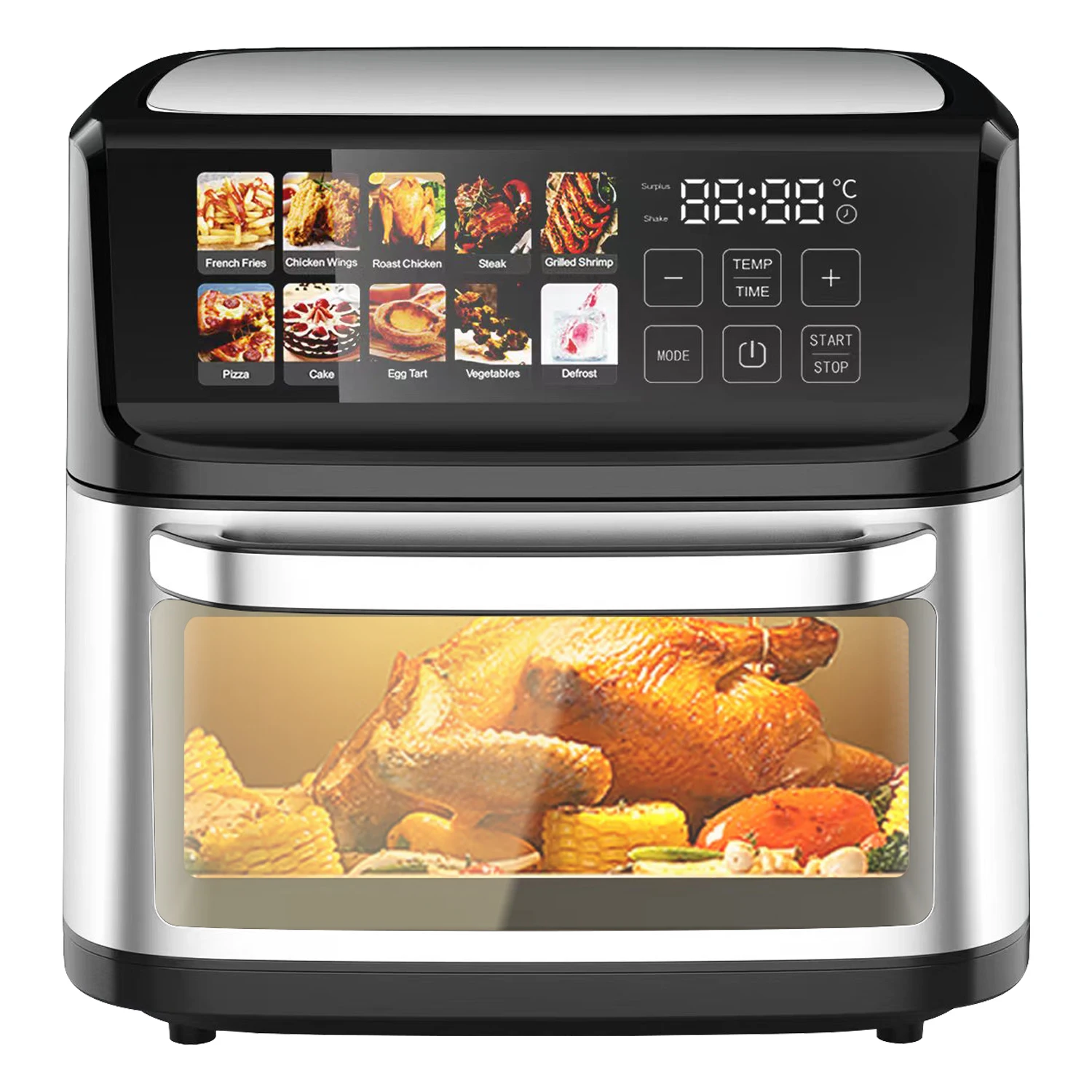 Healthy Multi Cooker Fryer 12L Big Capacity Digital Version Steam air Fryer Oven