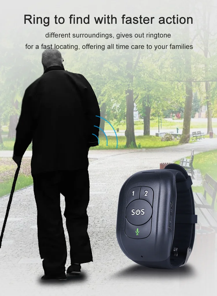 Two Way Voice Gps 4G Tracker Lte Esim Panic Button Outdoor Personal Tracking Device Child Locator Small Satellite Mini 3G