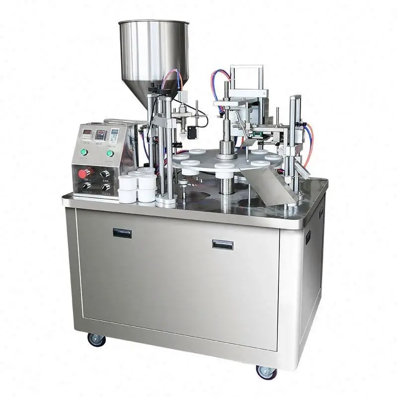 TEBAK Automatic Paste Tube Filling and Sealing Machine Grease Toothpaste Tube Filling Sealing Packing Machine