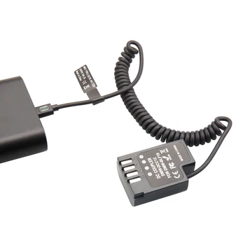 TYPE C PD Power Supply Adapter to DMW-DCC12 DC Coupler DMW-BLF19 for DMC GH3 GH4 GH5 Digital Cameras detail image