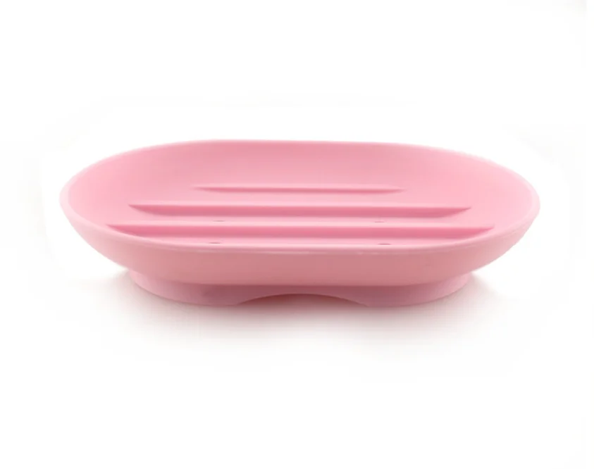 Soap Saver Bathroom Self Draining Soap Dishes Silicone Soap Dishes Dish Holder Stand Saver Tray Case for Shower supplier