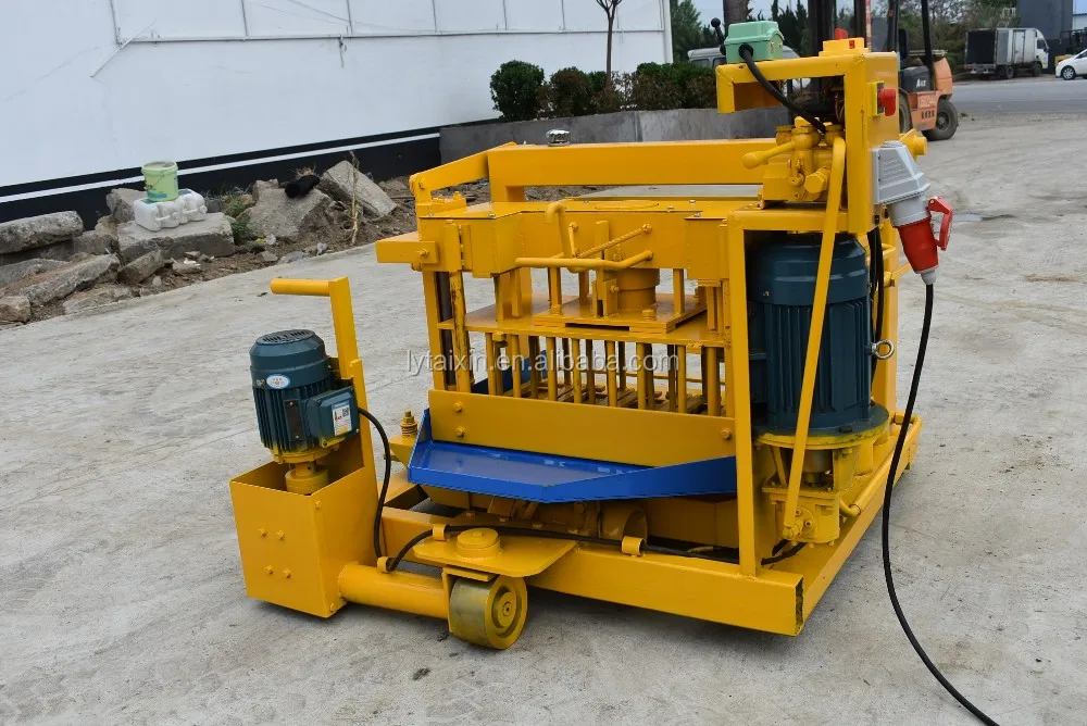 QMY4-30 Mobile Manual Concrete Block Making Machine Zhauns Machines in South Africa Turkey Price Hydraform Brick Making Machine