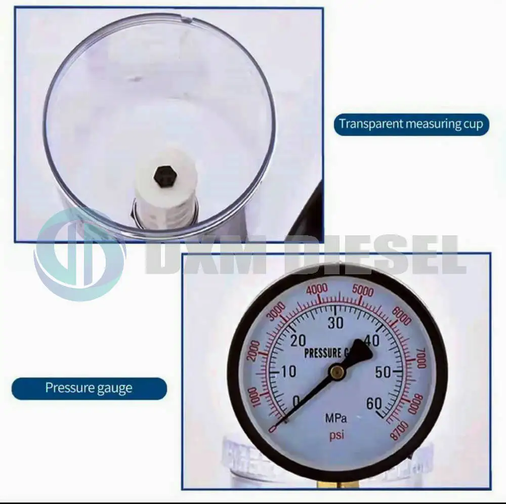 S60h Nozzle Tester Diesel Injector Nozzle Testing Fuel Test 600bar