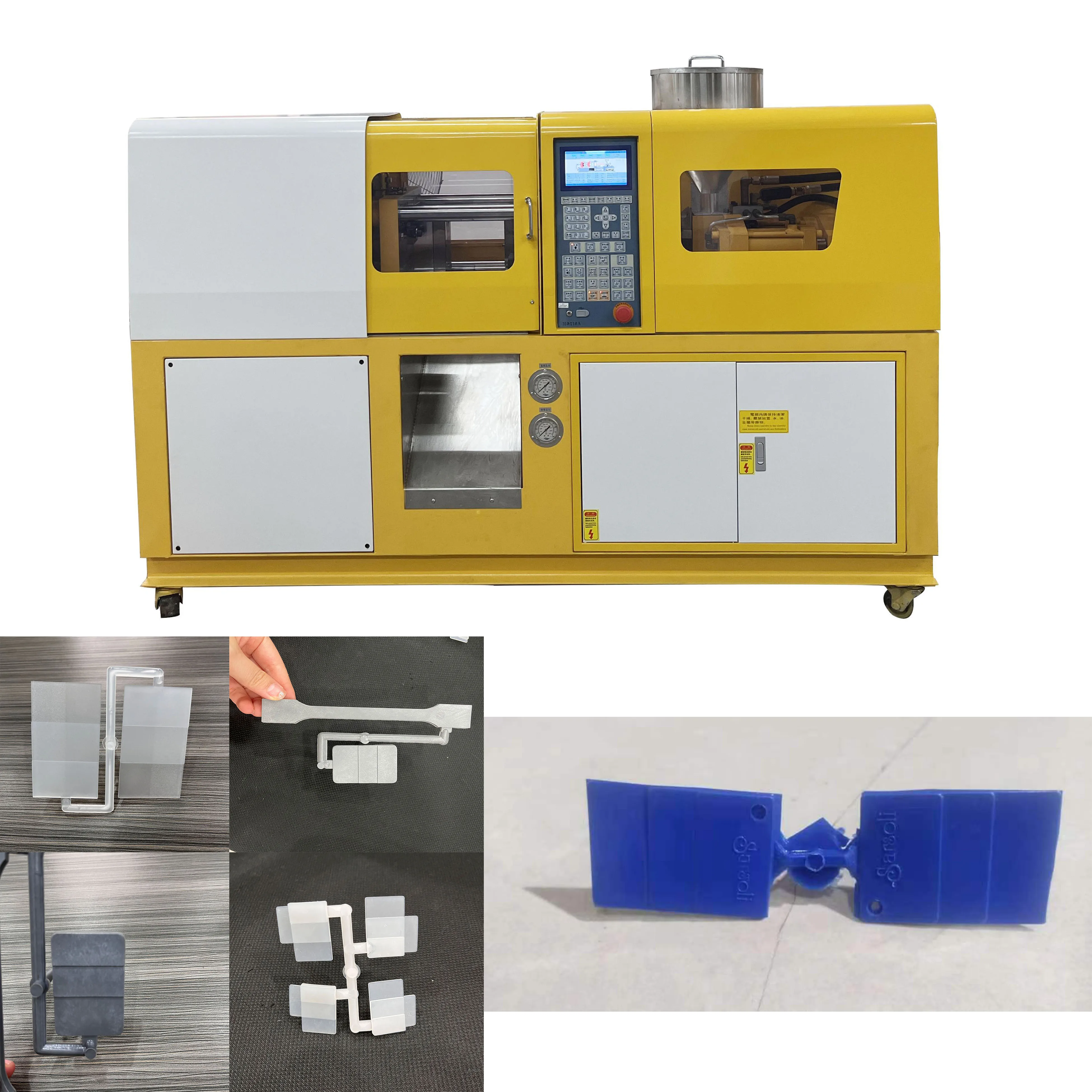 Small Micro Hybrid Injection Molding Machine for Lab or Small Batch Production with PP ABS Plastic Processing