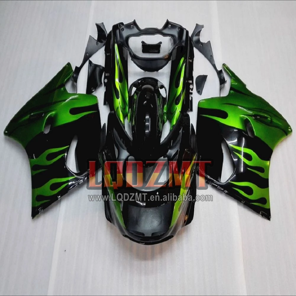 KAWASAKI yeşil stok NINJA ZX-11R ZX 11R 11 ZX11 R ZX11R için