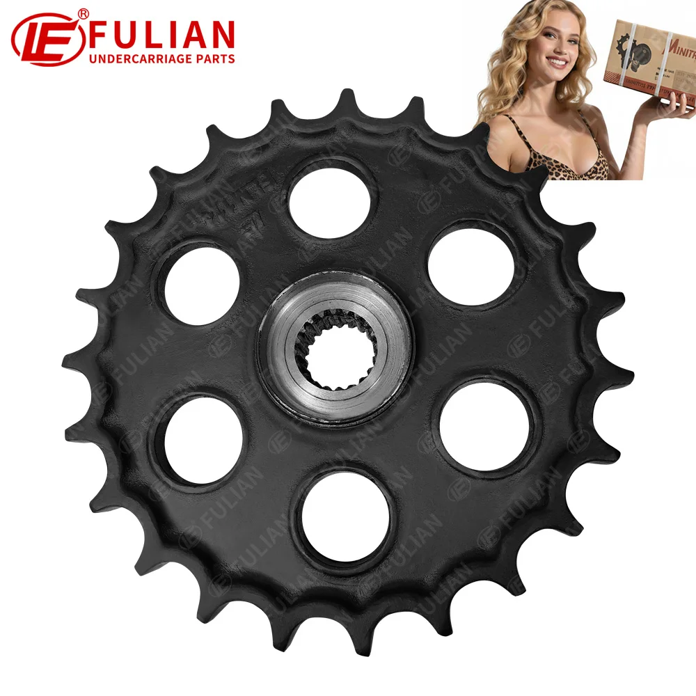 Undercarriage Components Chain Sprocket for Kubota KH11 KH021 KH027 KH28 KH50 KH60 Mini Excavator