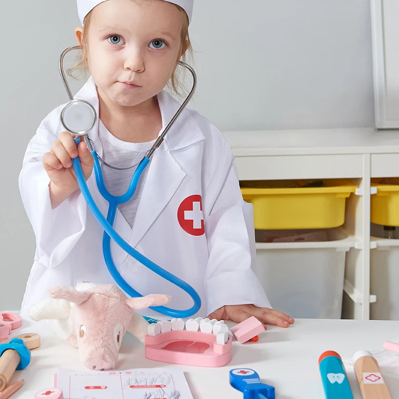 Набор сумок для ролевых игр, семейная медсестра, школа для детей, деликатная косметика, врач-команда врачей из больницы, докторская команда 2, игрушка-врач