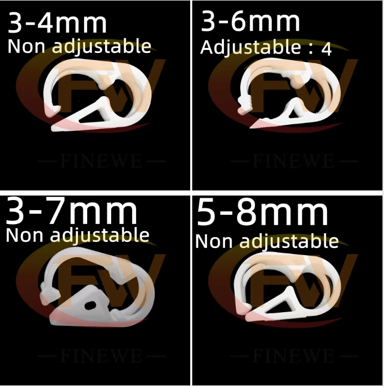 Adjustable Siphon Waterstop Robert Medical Infusion Line Plastic Pinch Clamp Metric Measurement System