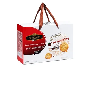 Sweet Crackers Manufacturer Direct Sales 1.0kg Bulk Packaging New Year's Gift Box Wholesale