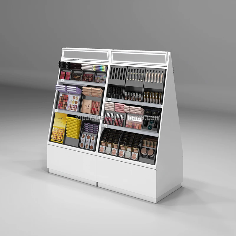 Beauty Racks Alibaba.com: Customized cosmetic display shelves, gondola-style makeup ...