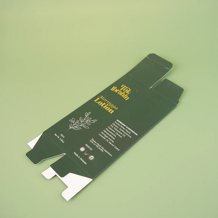 product wholesale custom luxury gold foil small cosmetic product packaging paper box manufacturer luxury fold  box for small business-5