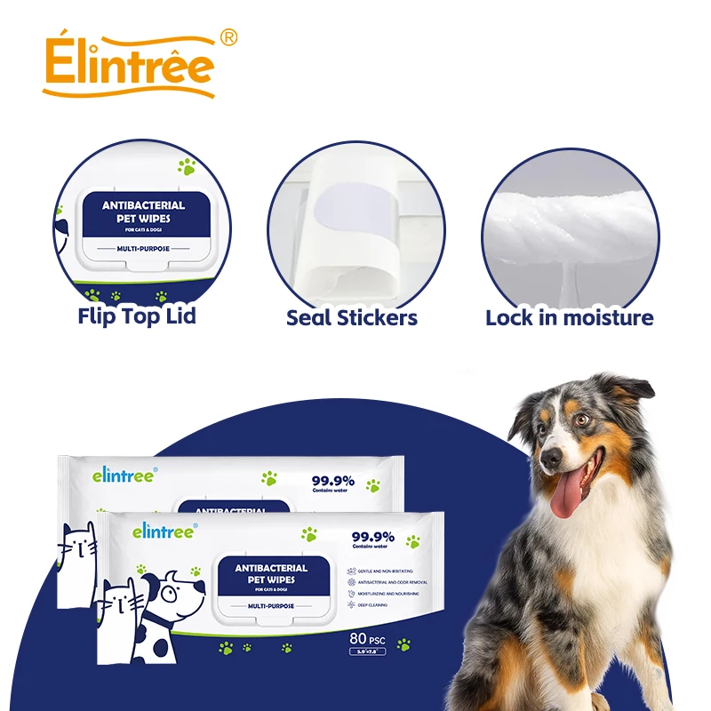elintree pet cleaning wipes