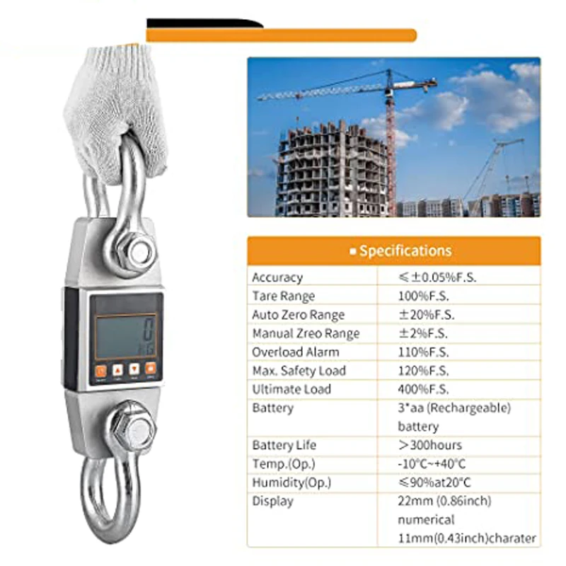 Good Performance Force Measure Mechanical 2 Ton Mechanical Dynamometer