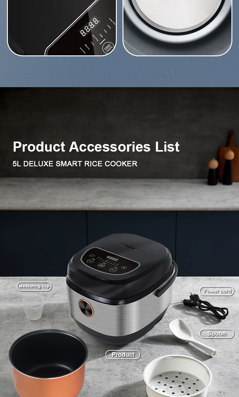 Smart Rice Cooker Plug Smart Electric Rice Cooker - Multi-Purpose & Fast Cooking