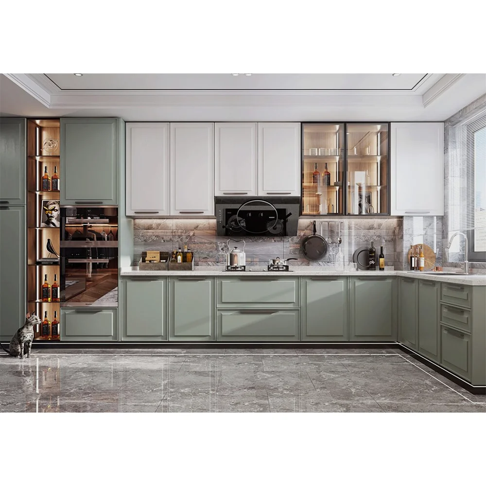 kitchen shaker cabinets complete sets