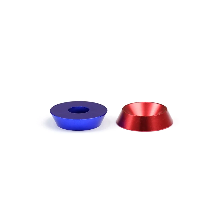 Custom Cnc Machined Turning Part Aluminum M6 to M8 M3 Washer Cone Cnc Service Aluminum