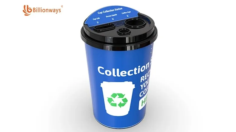 Outdoor Coffee Cup Recycling Station Indoor Recycling Bins Recycle ...