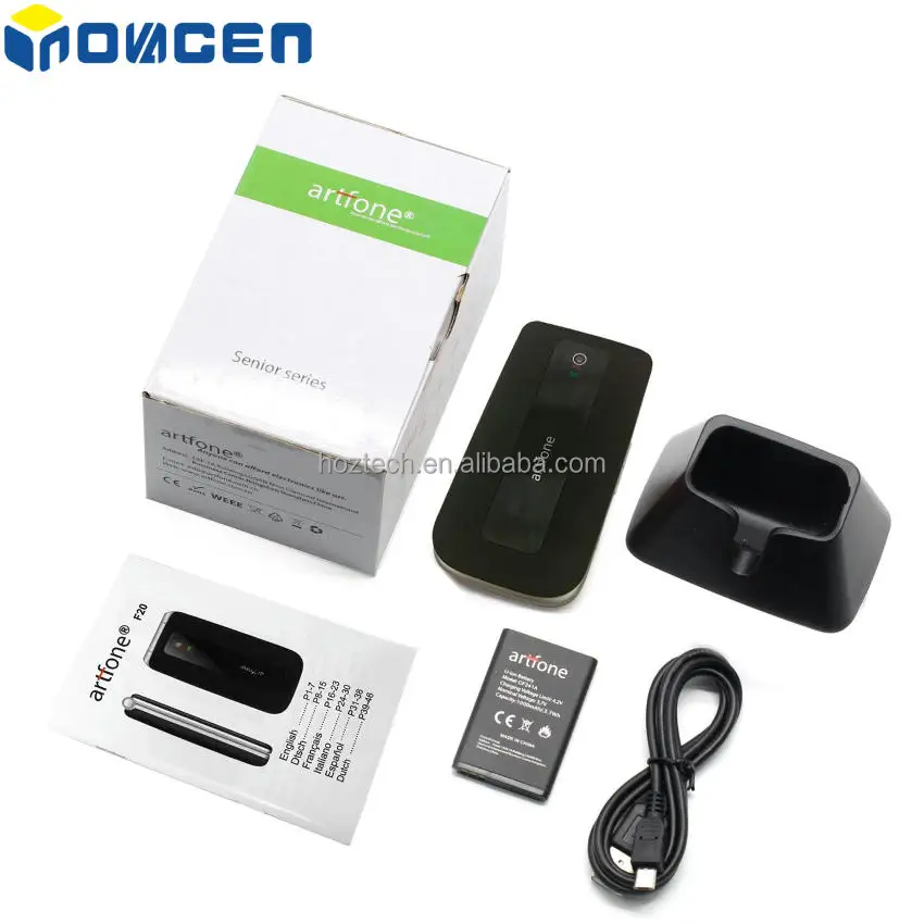 Unlocked Bar Senior Mobile Phone Artfone C1 Elderly Cellphone Dual Sim One Key Sos Emergency Button