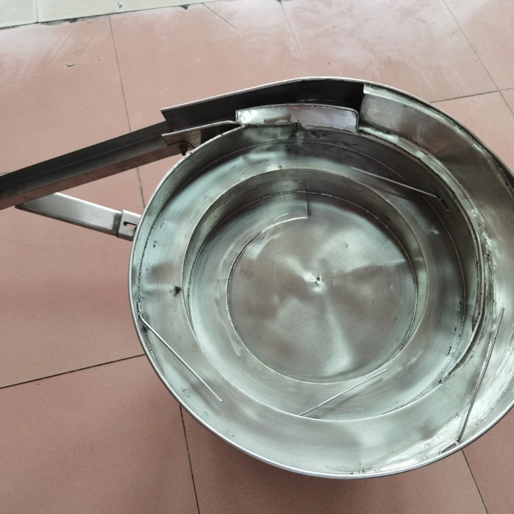 Automatic Detection Vibratory Bowl Feeder Screw Parts Vibratory Bowl Feeder with Bulk Hopper for Food Processing Lines