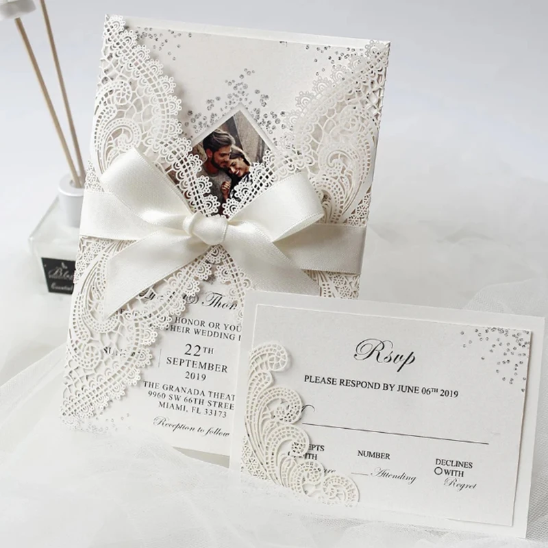 Custom Luxury Paper Invitation Card With Envelope Seal Finish Greeting Cards Invitation for Wedding factory