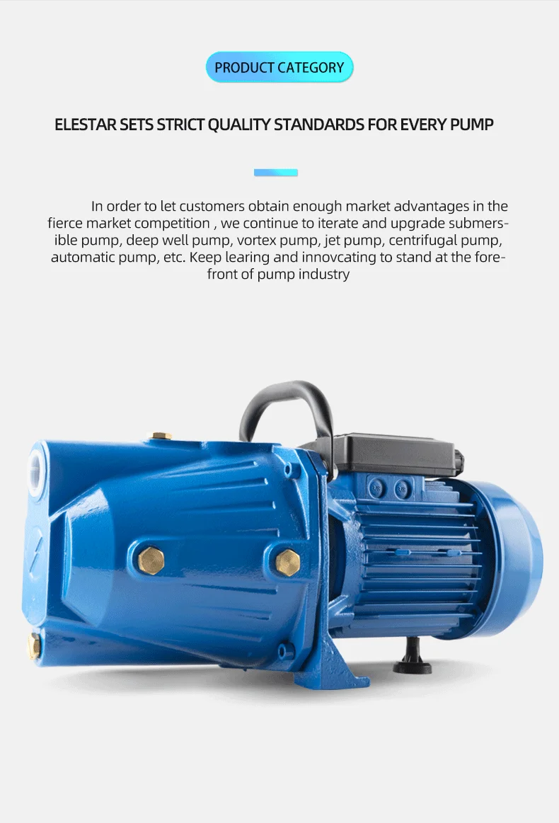 Jet-100b Jet Pumps High Pressure Self Priming Water Pump For Household ...