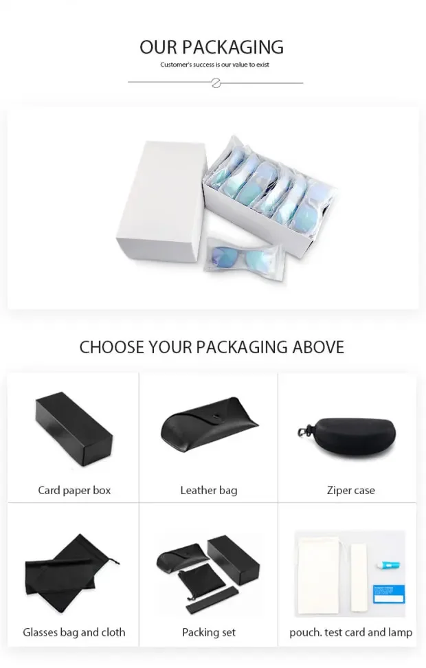 Wholesale Custom Logo Personalized Sunglasses Men Women Plastic