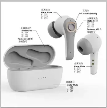 Alternative view of ANC ENC A2 Active Noise Cancelling Ear Buds Gaming In-ear Headset Type C TWS Wireless Earbuds Headphones Earphones Accessories