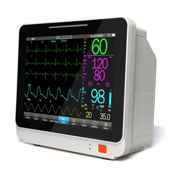 PPM-C12V 12.1inch High Quality Cheap Price Veterinary use Blood Pressure Vital Signs Monitor with Touch Screen
