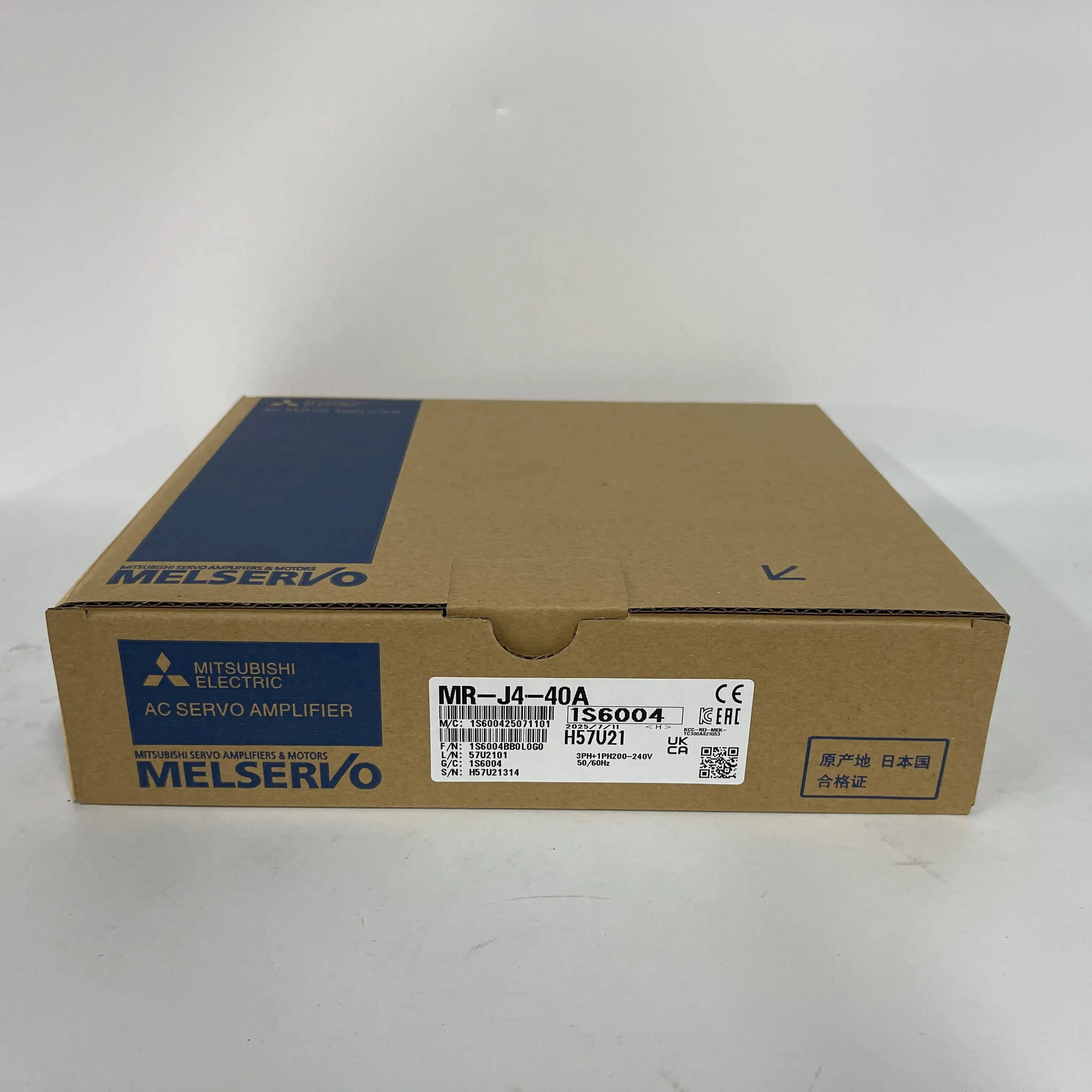 Mitsubishi AC Servo Amplifier MR-J4-40A