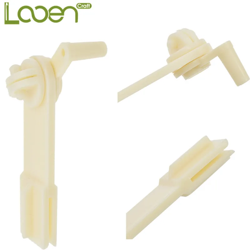 100 piece plastic floss bobbins with