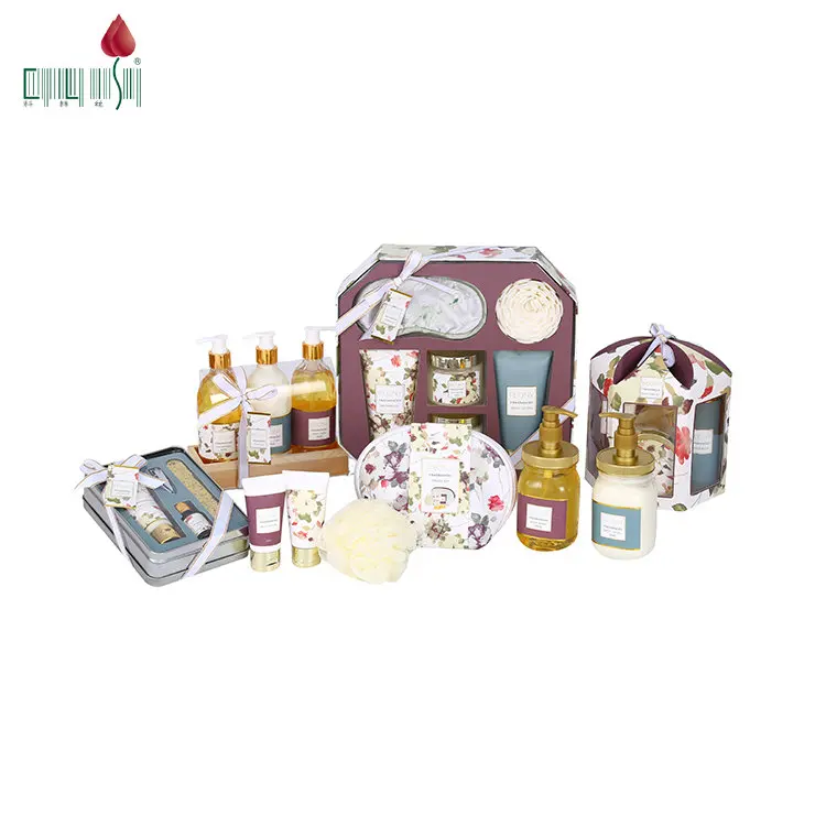 SPA BATH Hot selling lady body skin care gift set