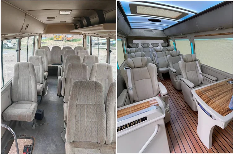 Second Hand Toyota Hiace Mini Bus Diesel Engine Toyota Hiace 16 Seats ...